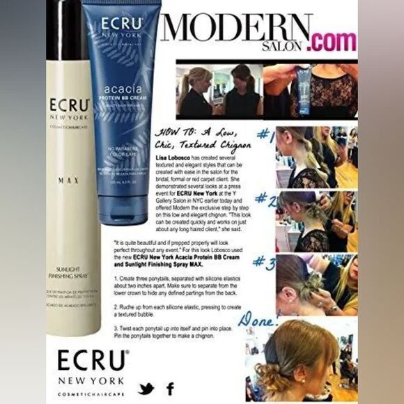 BUNDLE SALE****OF 3 ECRU Acacia Protein BB Cream 4.2oz NEW IN BOX - Picture 7 of 7